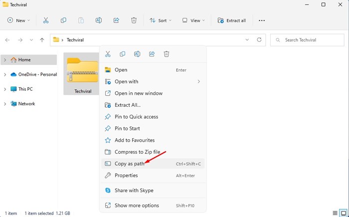 Πώς να αποσυμπιέσετε αρχεία στα Windows 11 (6 καλύτερες μέθοδοι) 8 Πώς να αποσυμπιέσετε αρχεία στα Windows 11 (6 καλύτερες μέθοδοι)