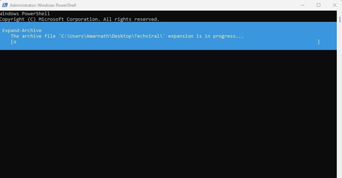 Πώς να αποσυμπιέσετε αρχεία στα Windows 11 (6 καλύτερες μέθοδοι) 9 Πώς να αποσυμπιέσετε αρχεία στα Windows 11
