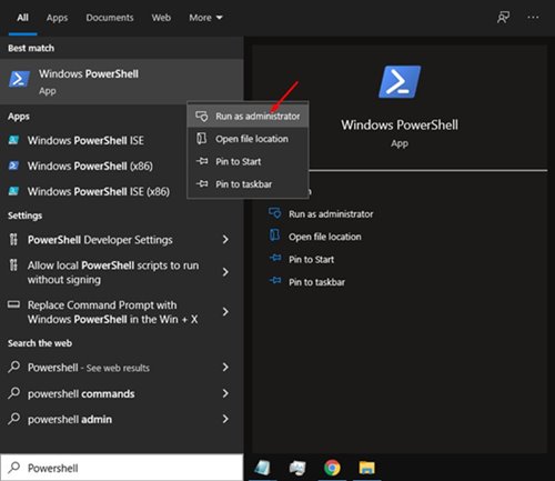 Πώς να καθαρίσετε μια μονάδα δίσκου στα Windows 10/11 5 επιλέξτε την επιλογή «Εκτέλεση ως διαχειριστής»