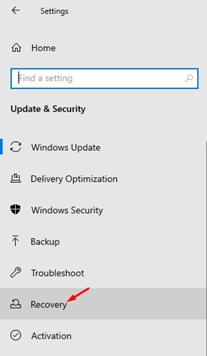 Πώς να καθαρίσετε μια μονάδα δίσκου στα Windows 10/11 8 κάντε κλικ στην επιλογή Ανάκτηση