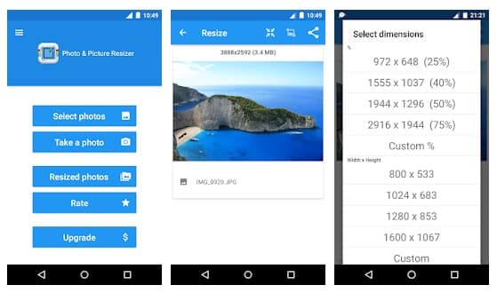 Πώς να συμπιέσετε εικόνες σε Android χωρίς να χάσετε ποιότητα 17 Αλλαγή μεγέθους φωτογραφιών και εικόνων