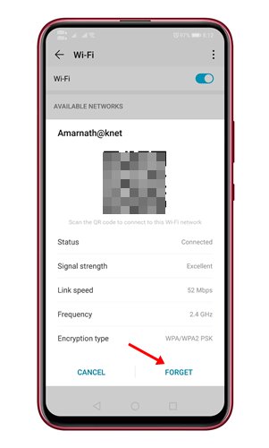 Πώς να διορθώσετε το Hotspot (Android) συνδεδεμένο, αλλά δεν υπάρχει internet σε Android 8 Hotspot (Android) συνδεδεμένο αλλά δεν υπάρχει internet