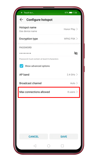 Πώς να διορθώσετε το Hotspot (Android) συνδεδεμένο, αλλά δεν υπάρχει internet σε Android 4 Hotspot (Android) συνδεδεμένο αλλά δεν υπάρχει internet