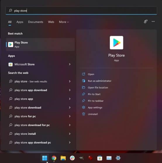 Πώς να εκτελέσετε το Google Play Store στα Windows 11;