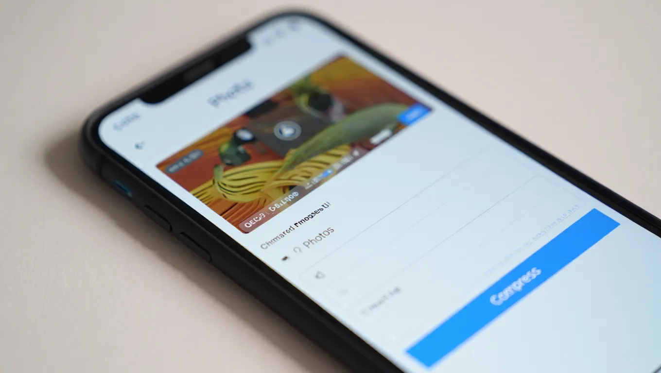 compress video on iPhone