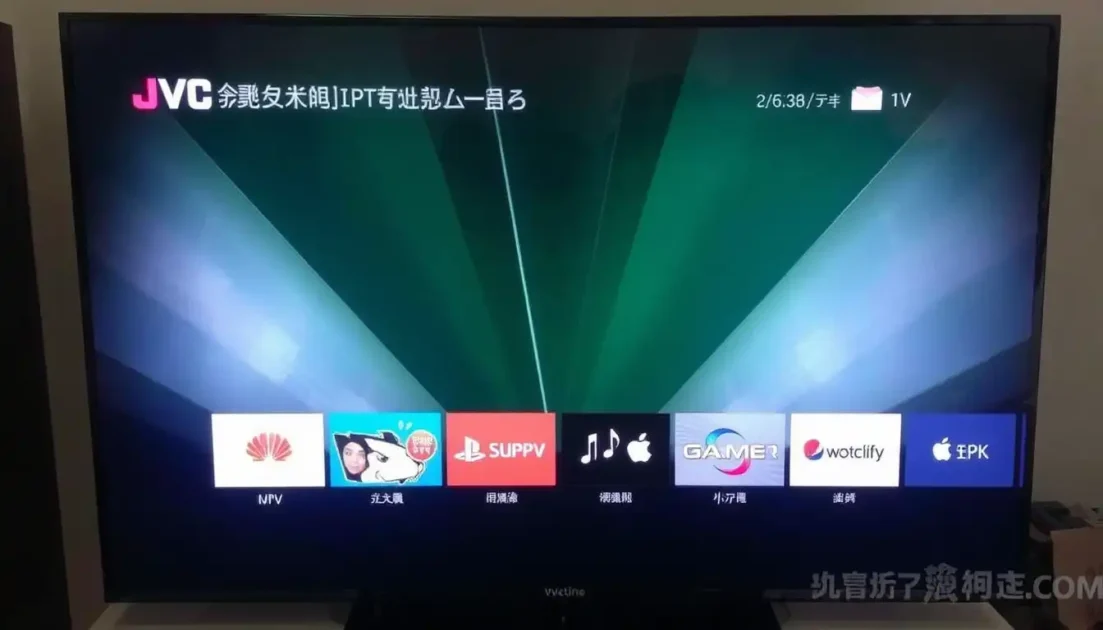 IPTV σε JVC Smart TV