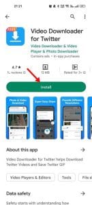 Εφαρμογή TwiMate Downloader