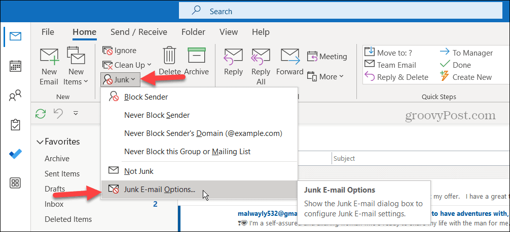 Το Outlook δεν συγχρονίζεται