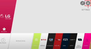 εξοικονόμησης ενέργειας σε LG Smart TV