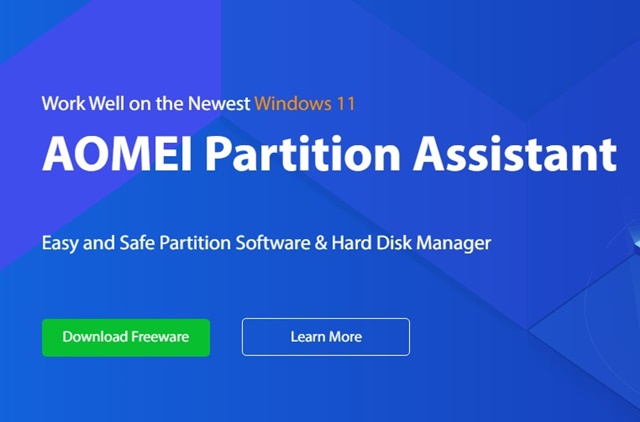 AOMEI Partition Assistant