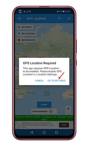 Ενεργοποιήστε την τοποθεσία GPS