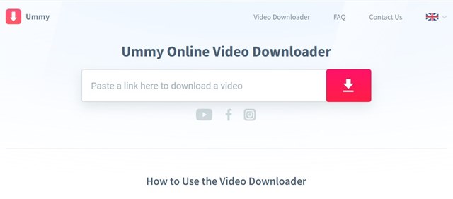 Ummy Online πρόγραμμα λήψης βίντεο