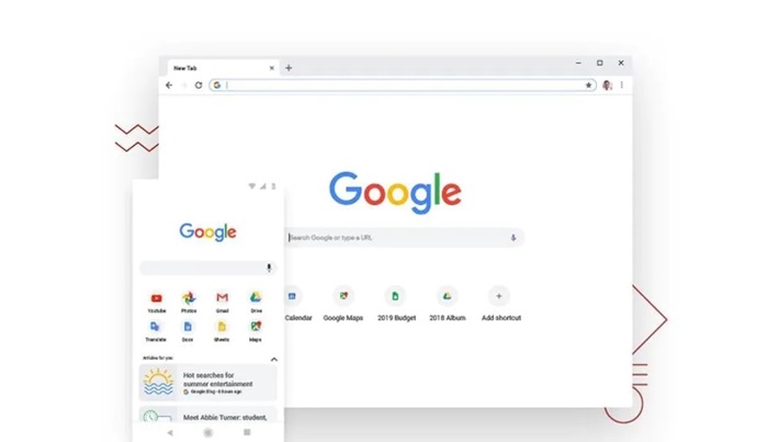 Χαρακτηριστικά του Google Chrome