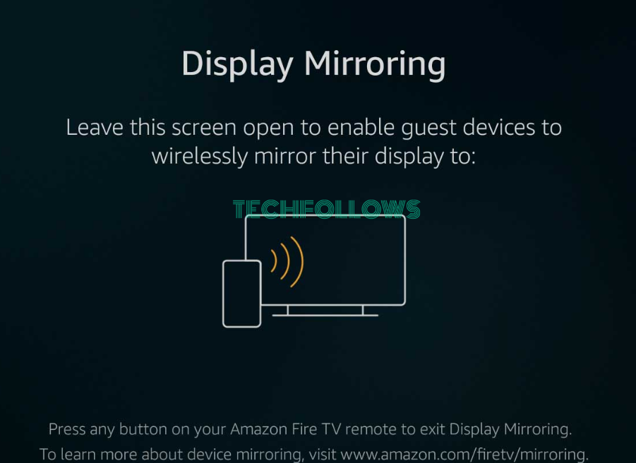 Ενεργοποιήστε το Display Mirroring στο Firestick