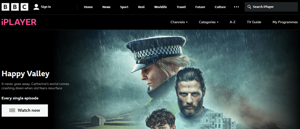 Ιστότοπος BBC iPlayer σε LG Smart TV