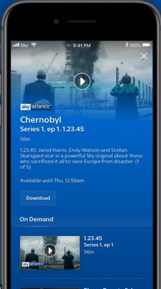 Cast Sky Μετάβαση στο Android TV