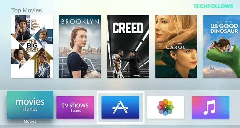 Αποκτήστε το App Store στο Apple TV