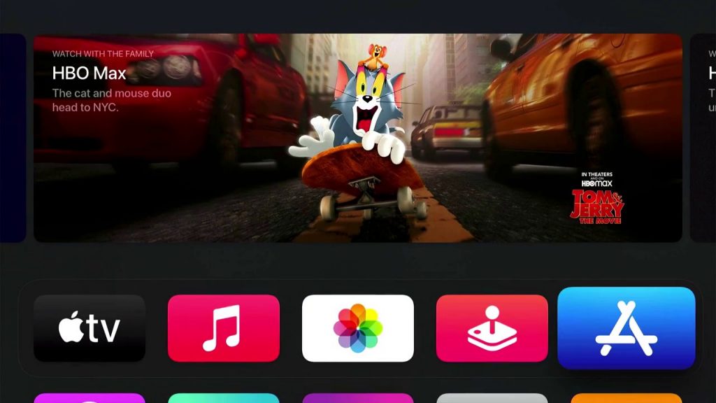Ανοίξτε το App Store στο Apple TV