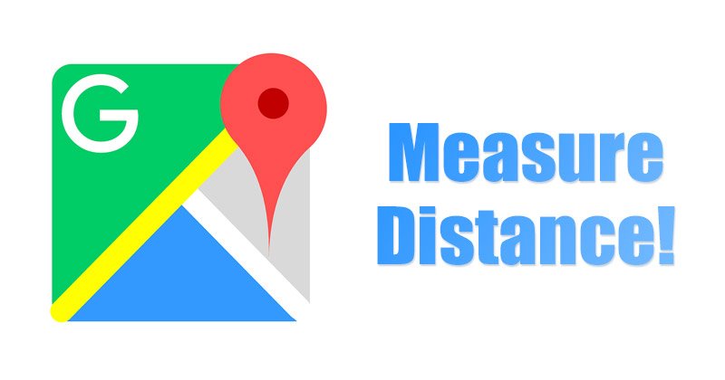 μέτρηση της απόστασης στους Χάρτες Google
