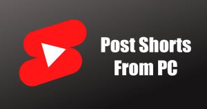 Πώς να δημοσιεύσετε σορτς YouTube από υπολογιστή