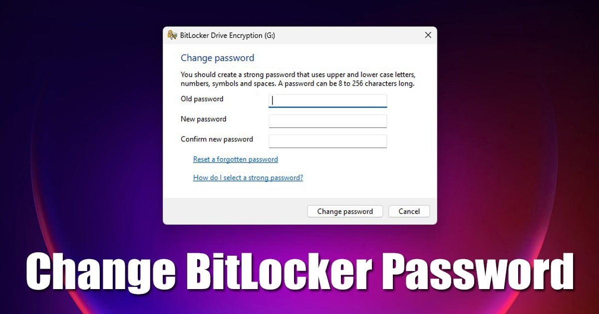 Πώς να αλλάξετε τον κωδικό πρόσβασης BitLocker στα Windows 11