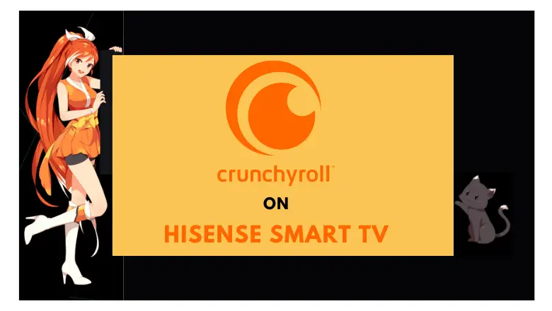 Crunchyroll σε Hisense Smart TV