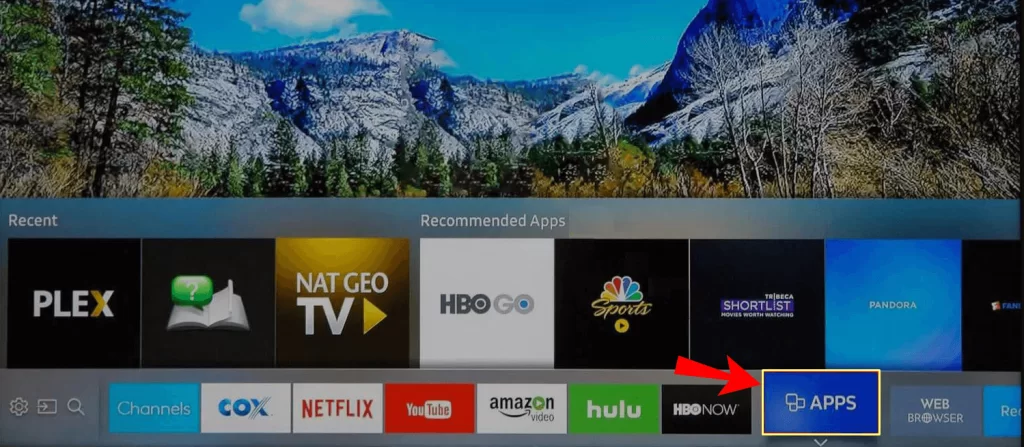 Εφαρμογές σε Samsung Smart TV