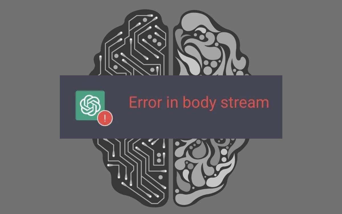 error in body stream