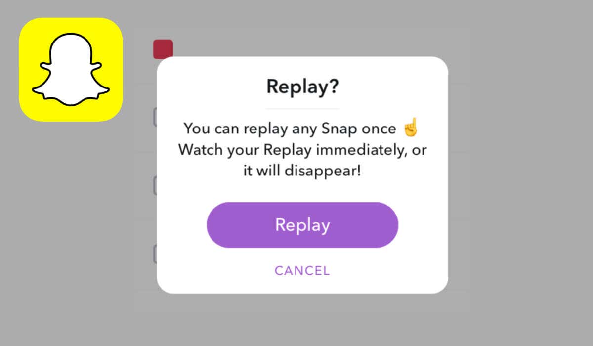 Πώς να παίξετε ξανά ένα Snap στο Snapchat