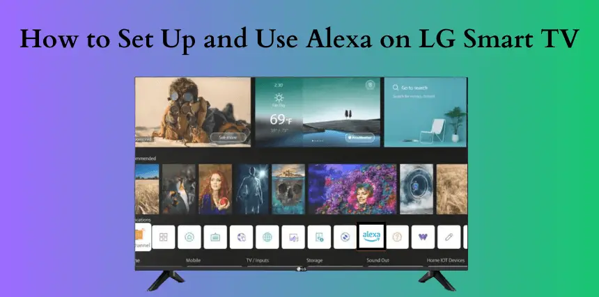 Alexa on LG TV