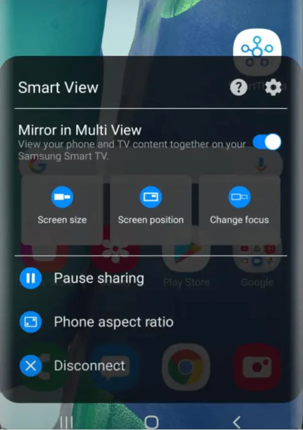 Αλλαγή παραθύρου Smartphone σε Multi View