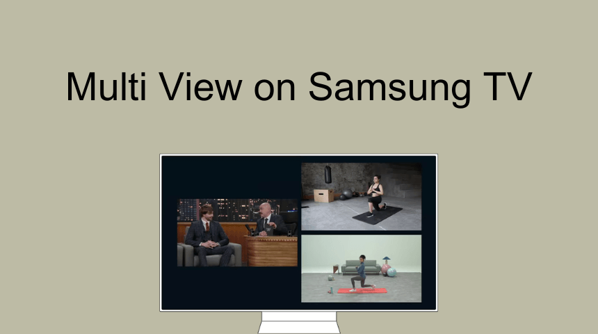 πολλαπλή προβολή στην τηλεόραση Samsung