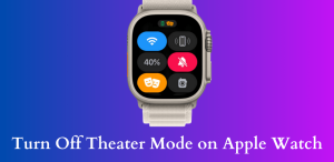 λειτουργία κινηματογράφου στο Apple Watch