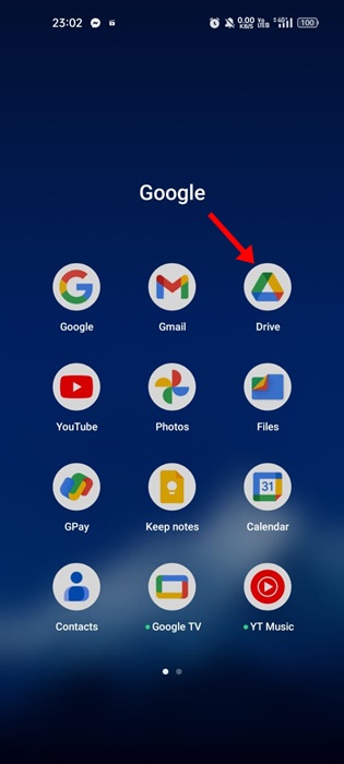 Εφαρμογή Google Drive