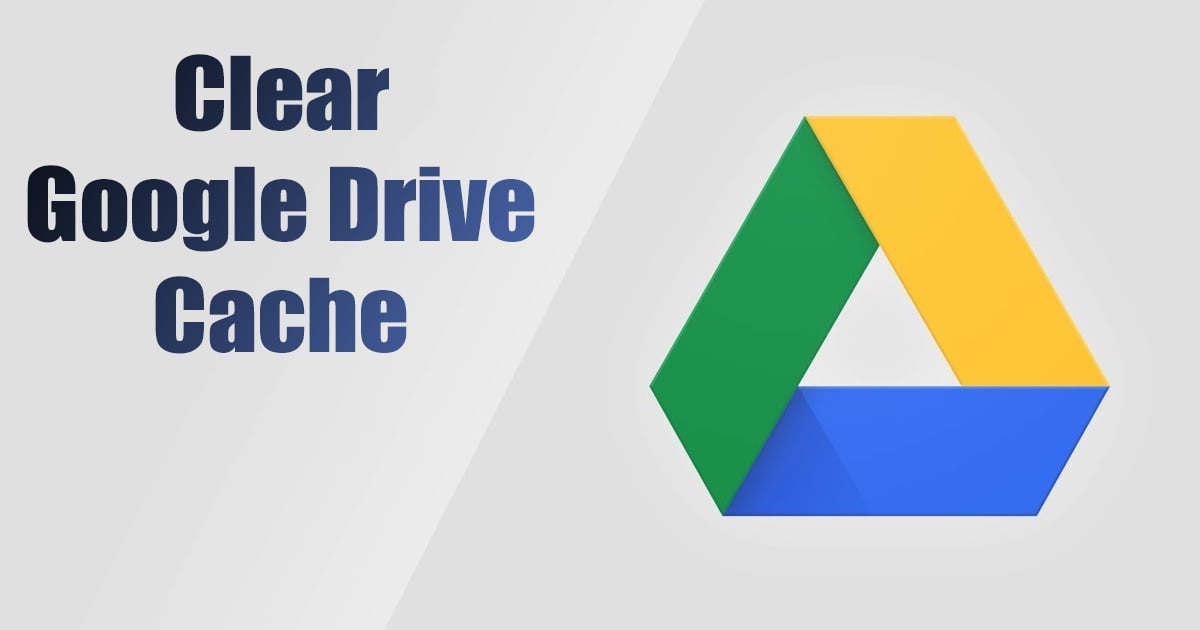 εκκαθάριση της προσωρινής μνήμης του Google Drive