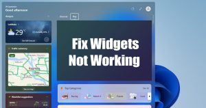 τα γραφικά στοιχεία που δεν λειτουργούν στα Windows