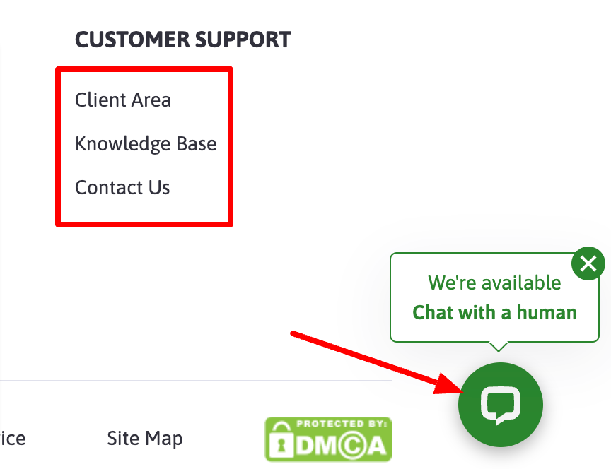 Υποστήριξη πελατών ScalaHosting