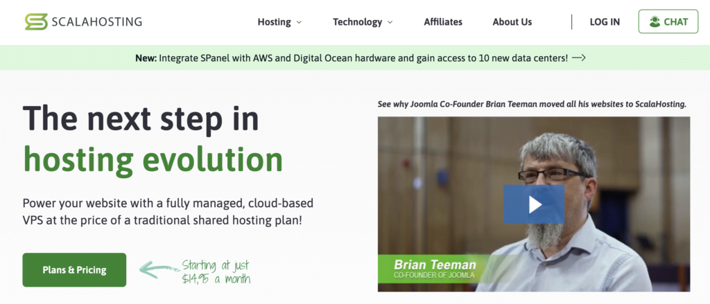 About ScalaHosting Review