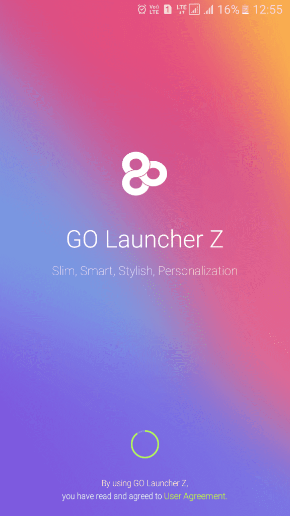 Χρήση του Go Launcher
