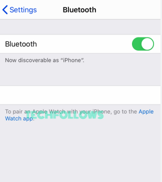 Ενεργοποιήστε το Bluetooth στο iPhone
