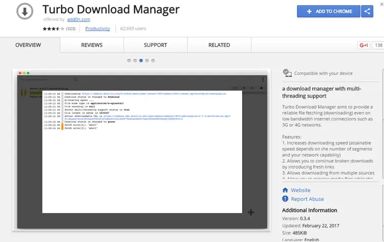 Turbo Download Manager