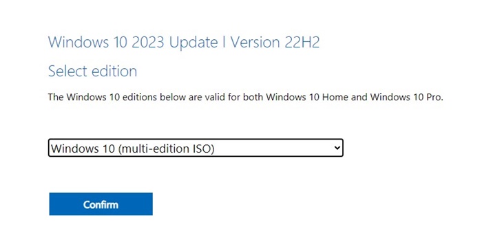 Windows 10 (πολλών εκδόσεων ISO)