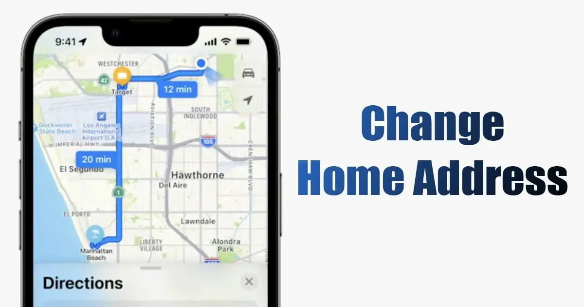 αλλαγή τη διεύθυνση σπιτιού στους Χάρτες της Apple