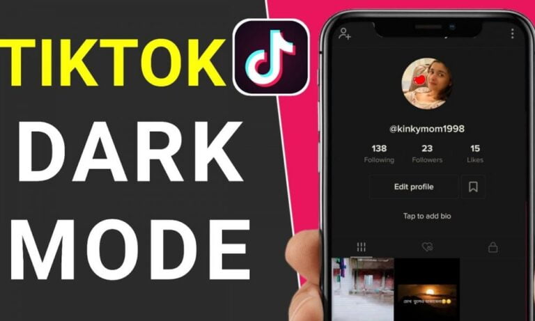 TikTok Dark Mode