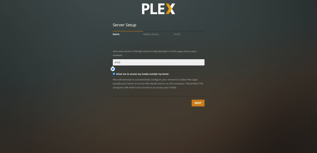 Μετονομασία διακομιστή Plex