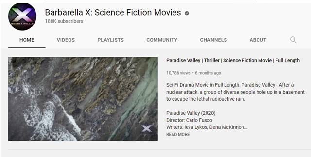 Barbarella X: Ταινίες επιστημονικής φαντασίας
