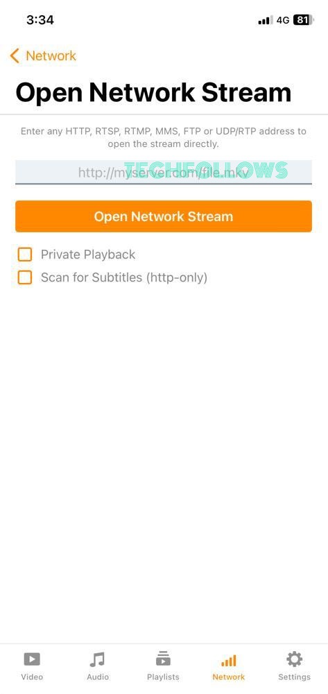 IPTV σε εφαρμογή Smartphone VLC