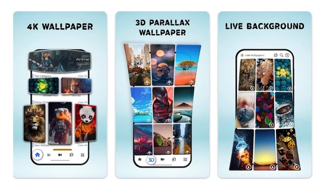 Wallpapers HD, 4K, 3D και ζωντανά