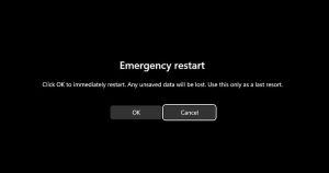 Πώς να ενεργοποιήσετε την επείγουσα επανεκκίνηση στα Windows 11