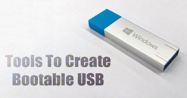 Bootable USB Tools